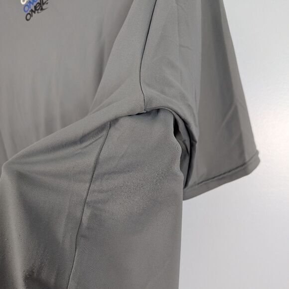 O'Neill Men's Gray Short Sleeve Rash Guard Medium - Picture 5 of 10